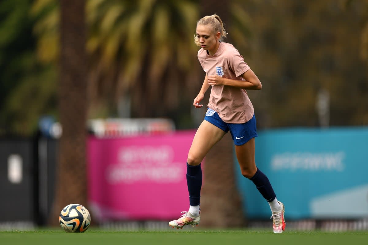 Esme Morgan in training  (The FA via Getty Images)