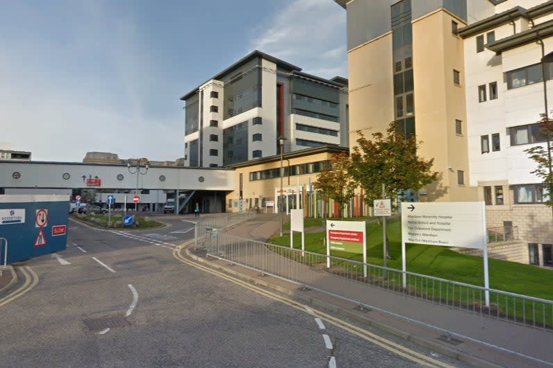 <p>Royal Aberdeen Children’s Hospital</p> (Google Streetview)