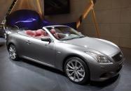 <p>No. 9 most expensive: Infiniti G37<br>Average repair cost: $1,725<br>(AP Photo/Keystone, Martial Trezzini) </p>