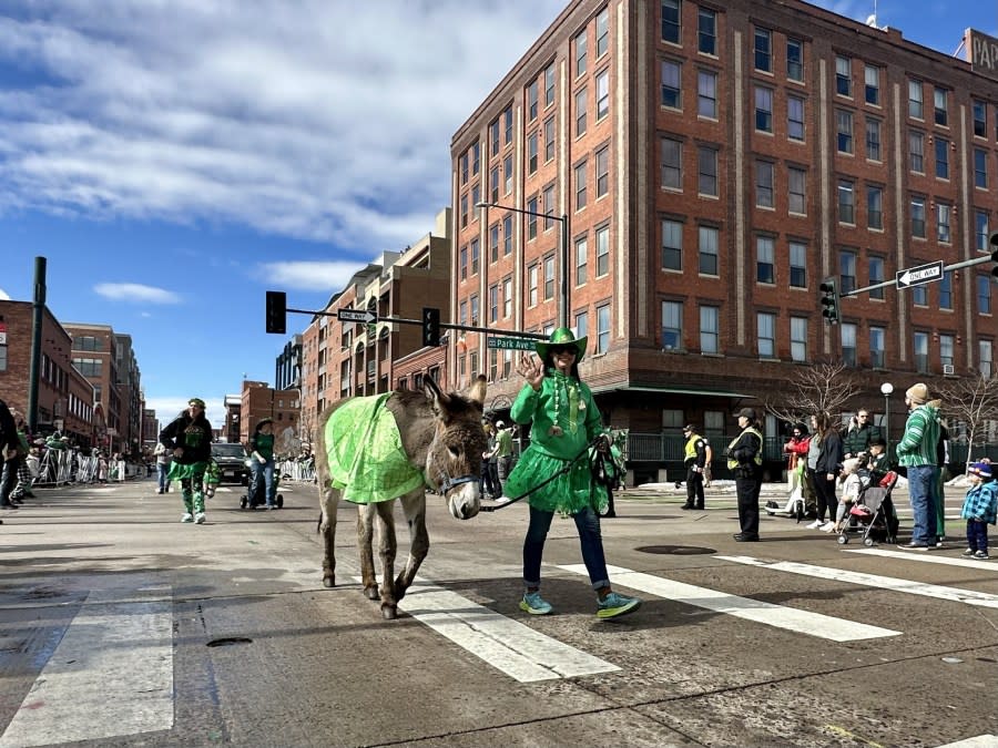 Coloradans grabbed their green and gathered in the Five Points neighborhood of Denver for the 62nd annual St. Patrick's Day parade on March 16, 2024.