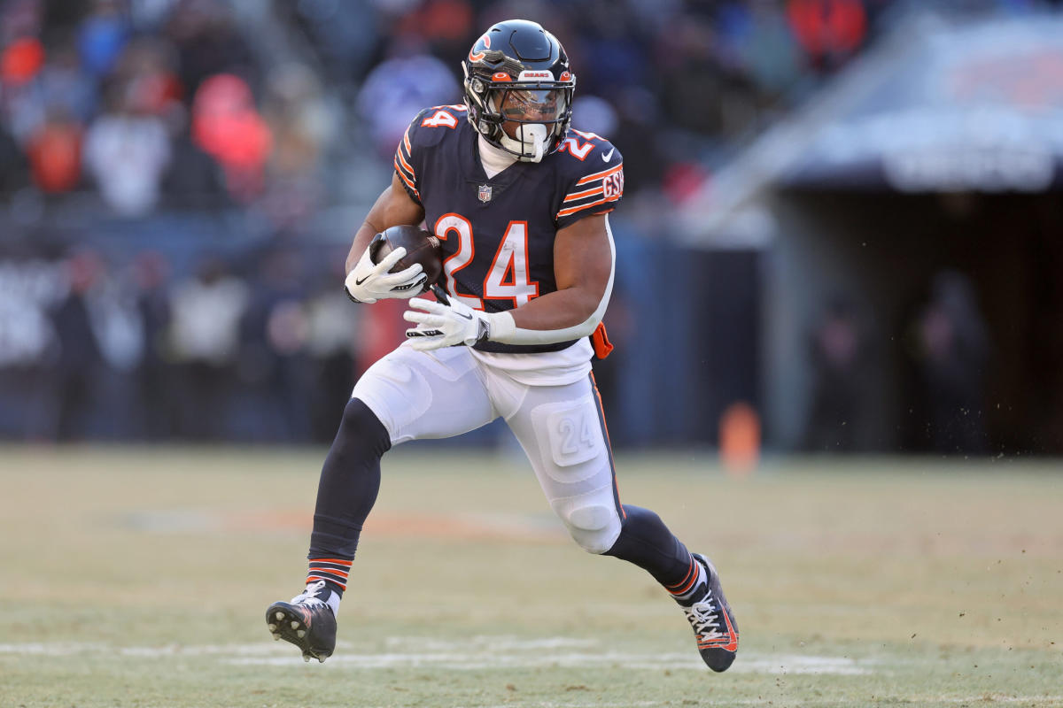 Bears RB Khalil Herbert led NFL in rushing yards over expectation per carry  in 2022