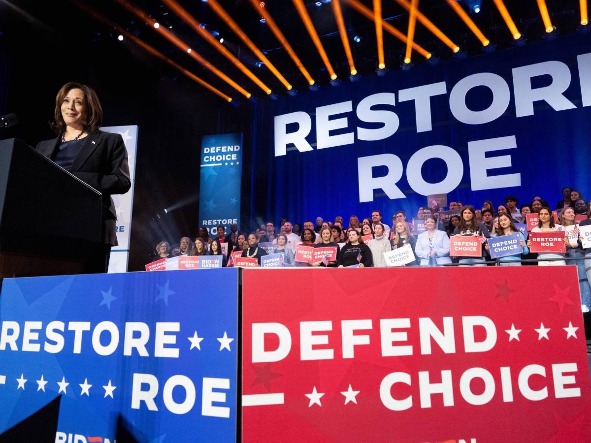 Kamala Harris leads Biden's charge on abortion rights