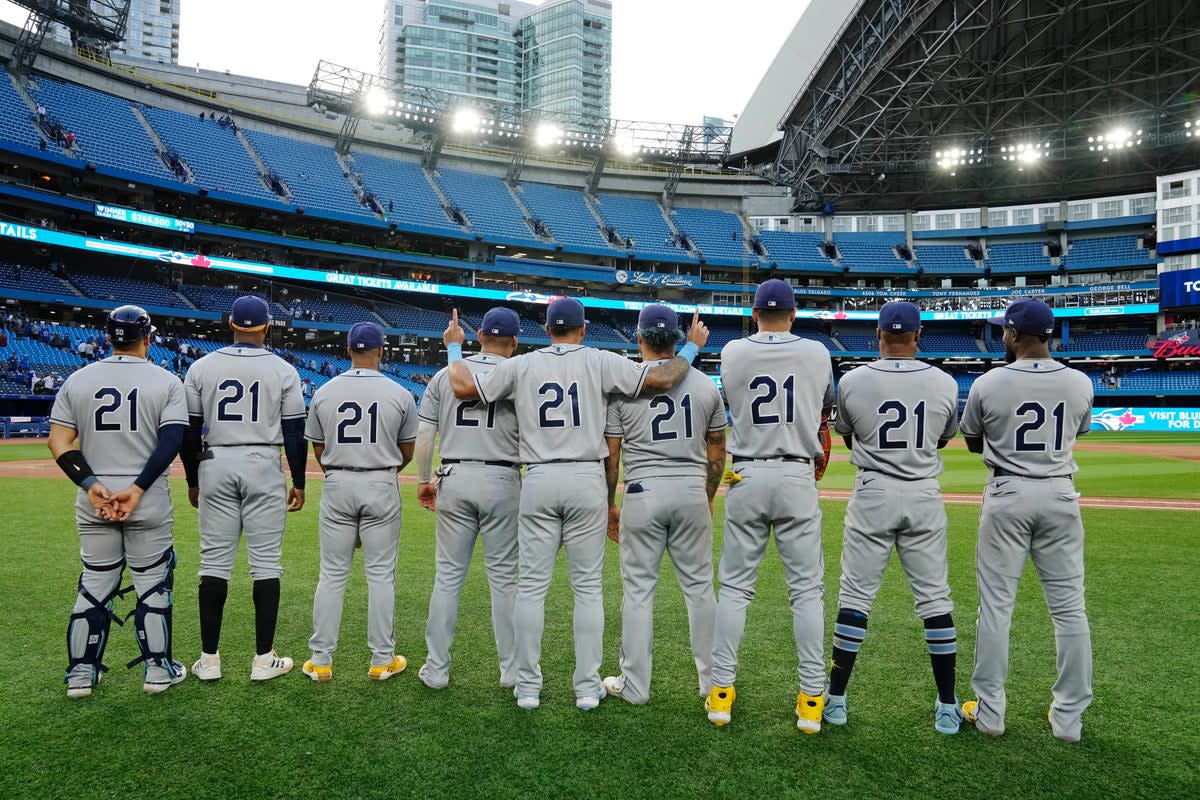 Rays Blue Jays Baseball (AP)