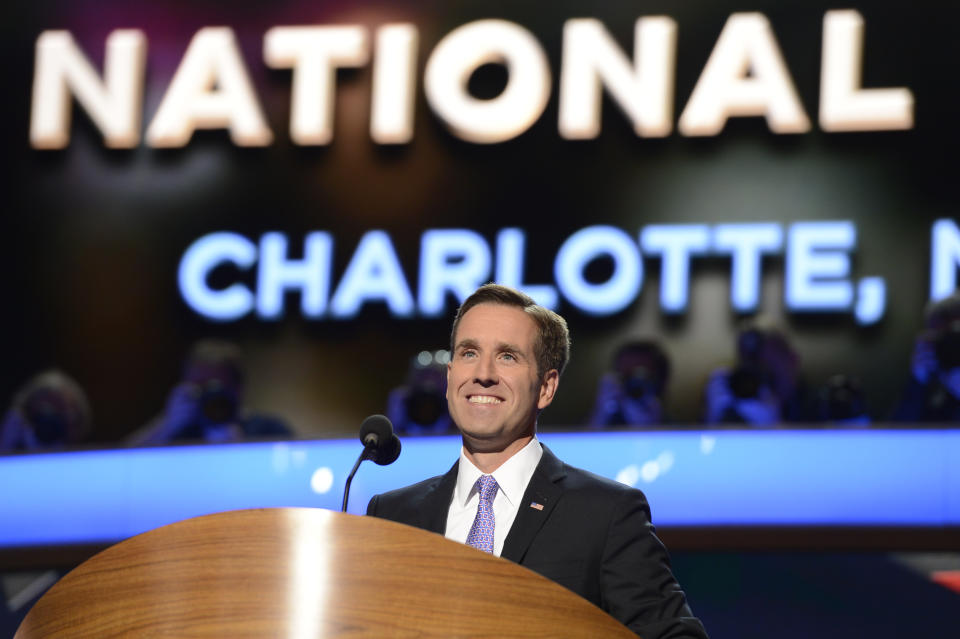 Beau Biden en la Convención Demócrata de 2012. (Photo by Nikki Kahn/The Washington Post via Getty Images)