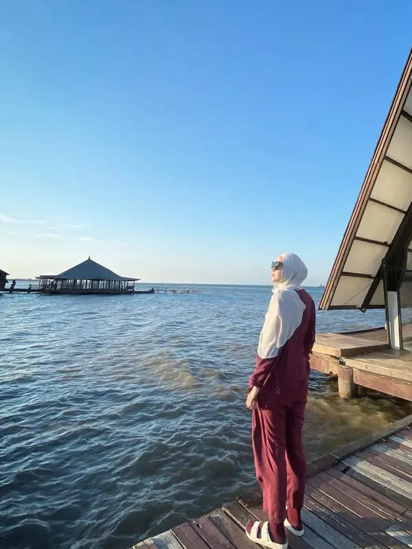 Zaskia Adya Mecca liburan singkat di Cirebon (Instagram/zaskiaadyamecca)
