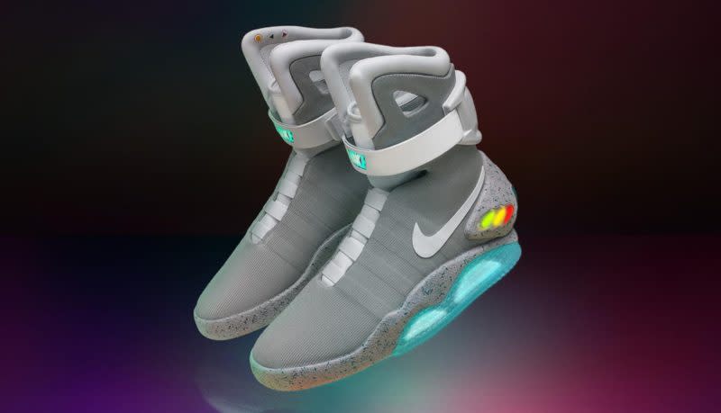 Nike's Mag shoes are based on the self-lacing pair in Back to the Future II.