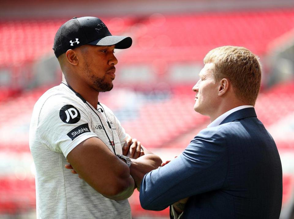 Anthony Joshua fights Alexander Povetkin later this year (Getty)