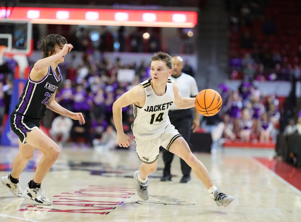Kolbe Ashe turned in a legendary performance in his final game with Hayesville on Saturday, scoring 24 of his 31 points after the fourth quarter to will his team to the 1A state championship.