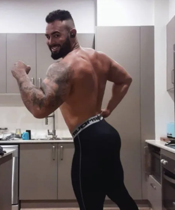 married at first sight sam ball muscle photo