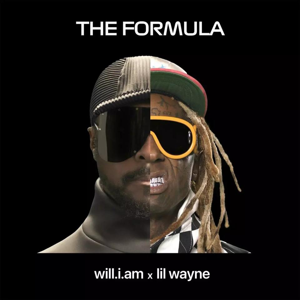 will.i.am and Lil Wayne “The Formula” cover art