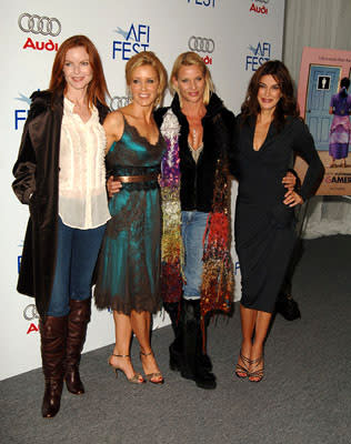 Marcia Cross , Felicity Huffman , Nicollette Sheridan and Teri Hatcher at the LA premiere of The Weinstein Company's Transamerica