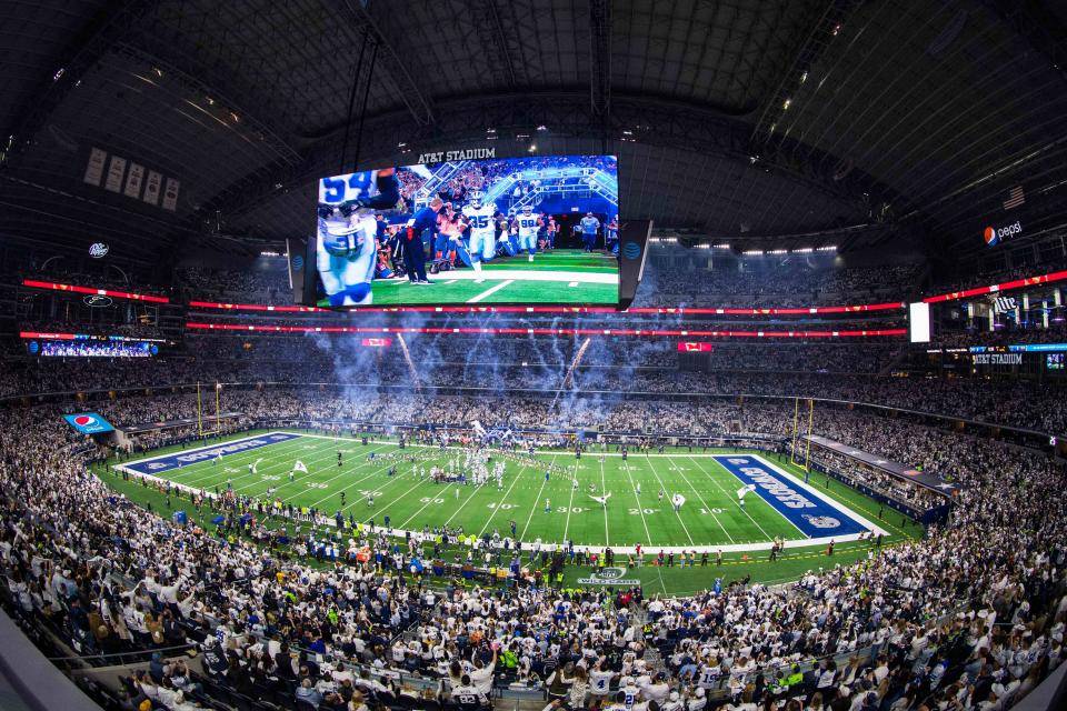 The Dallas Cowboys play at AT&T Stadium, which will host a Promise Keepers event in July.