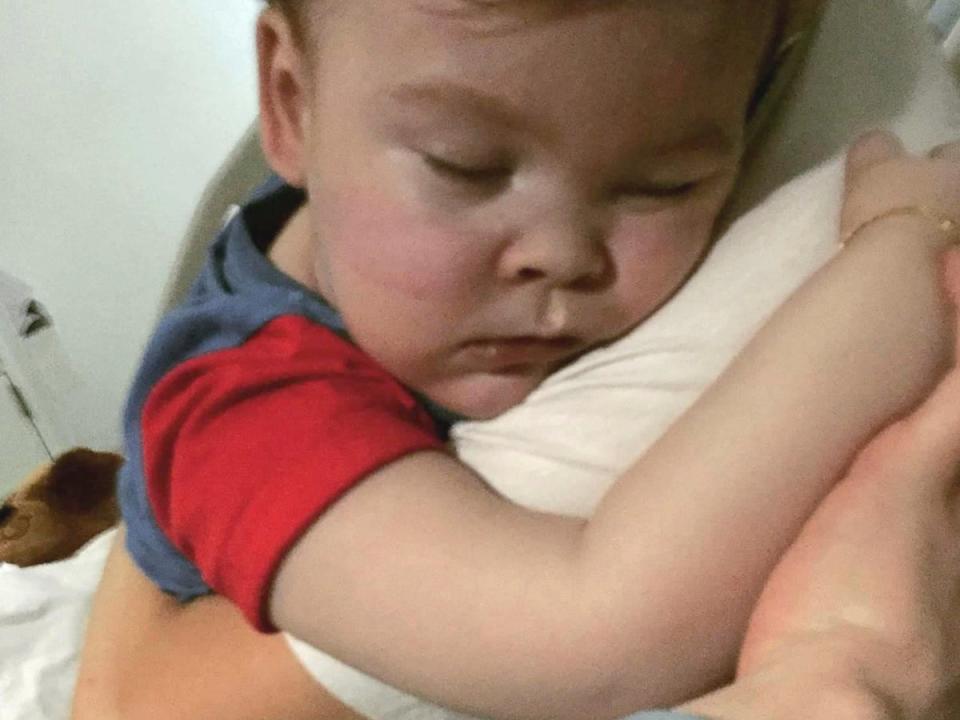 Alfie Evans died at Alder Hey Children’s Hospital five days after life support was switched off (AP)