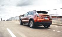 <p>A nine-speed automatic is the XT4's only transmission. The base XT4 is front-wheel drive, but an all-wheel-drive system is available and allows drivers to choose when to send torque to all four wheels via a button mounted on the center console.</p>