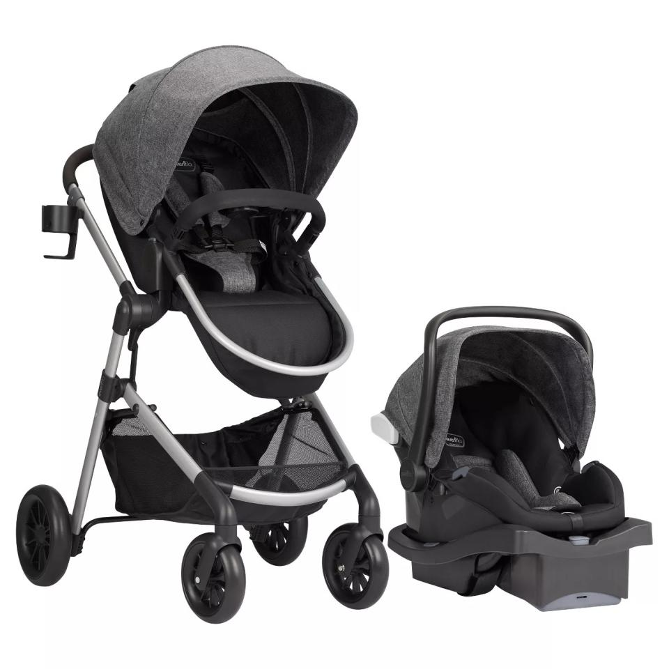 Evenflo Pivot Modular Travel System with ProSeries LiteMax Infant Car Seat