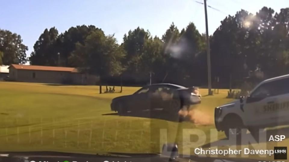 Woman In Dodge Charger Takes Police On Wild Chase