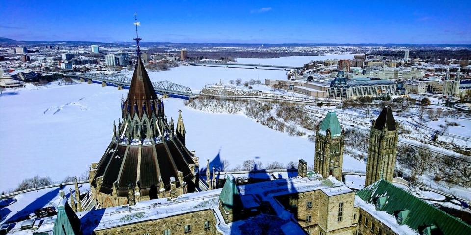 Canadian Parliament Bell Tower