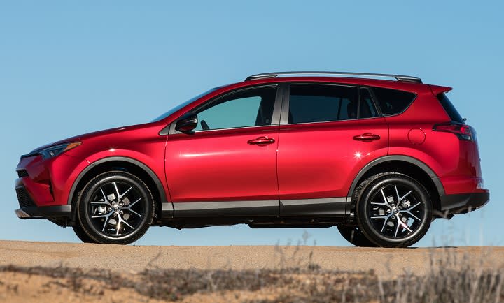 2017 Toyota RAV4 side profile photo