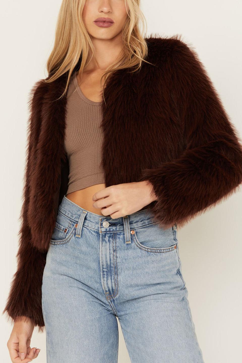 <p><a href="https://www.bootbarn.com/shyanne-womens-fluffy-faux-fur-coat-/2000392717.html" rel="nofollow noopener" target="_blank" data-ylk="slk:Shop Now;elm:context_link;itc:0;sec:content-canvas" class="link ">Shop Now</a></p><p>Fluffy Faux Fur Coat</p><p>bootbarn.com</p><p>$89.95</p>