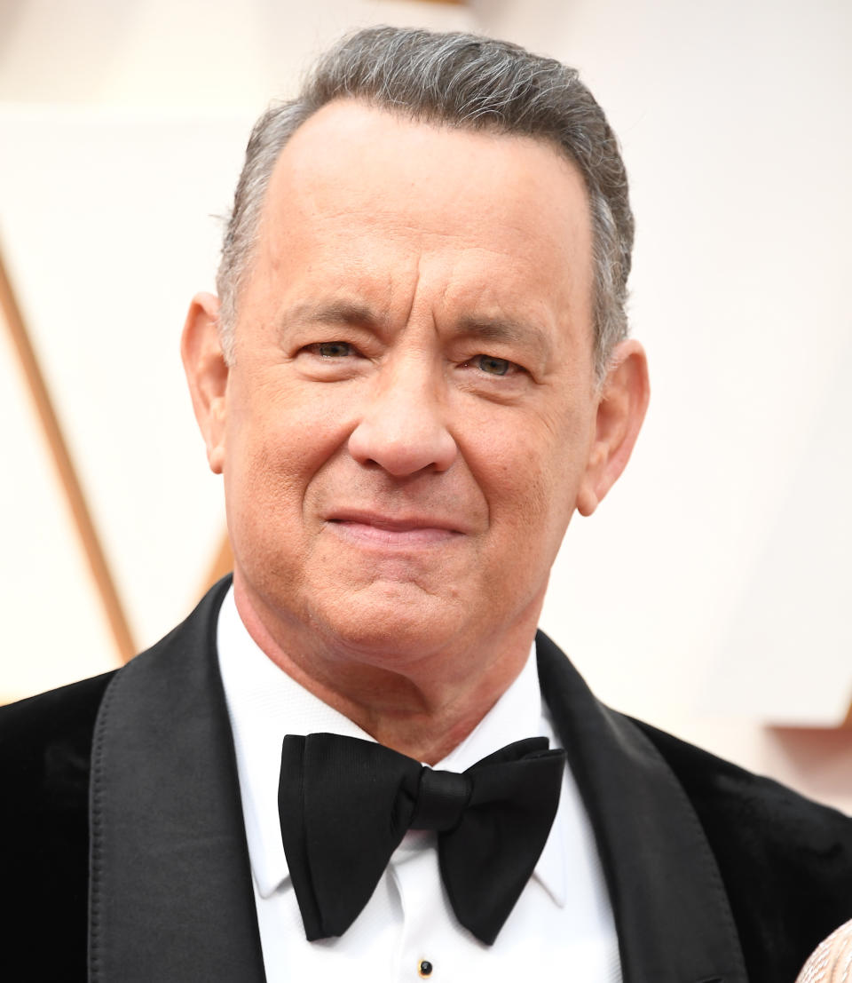 Tom Hanks arrives at the 92nd Annual Academy Awards at Hollywood and Highland on February 09, 2020 in Hollywood, California.