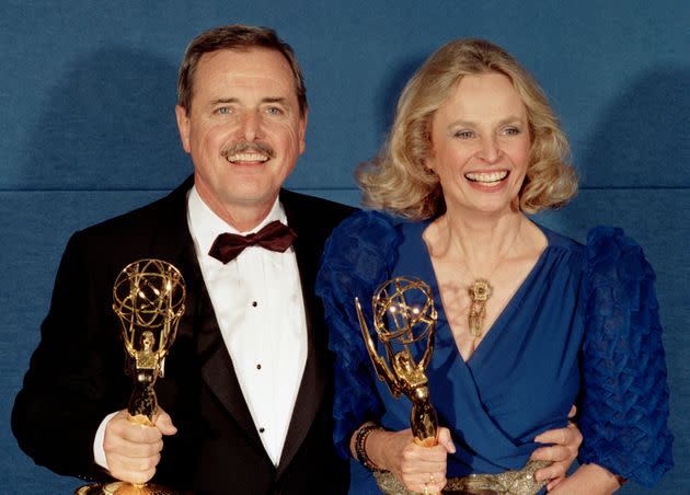 William Daniels and Bonnie Bartlett Daniels won Emmys in 1986 for 