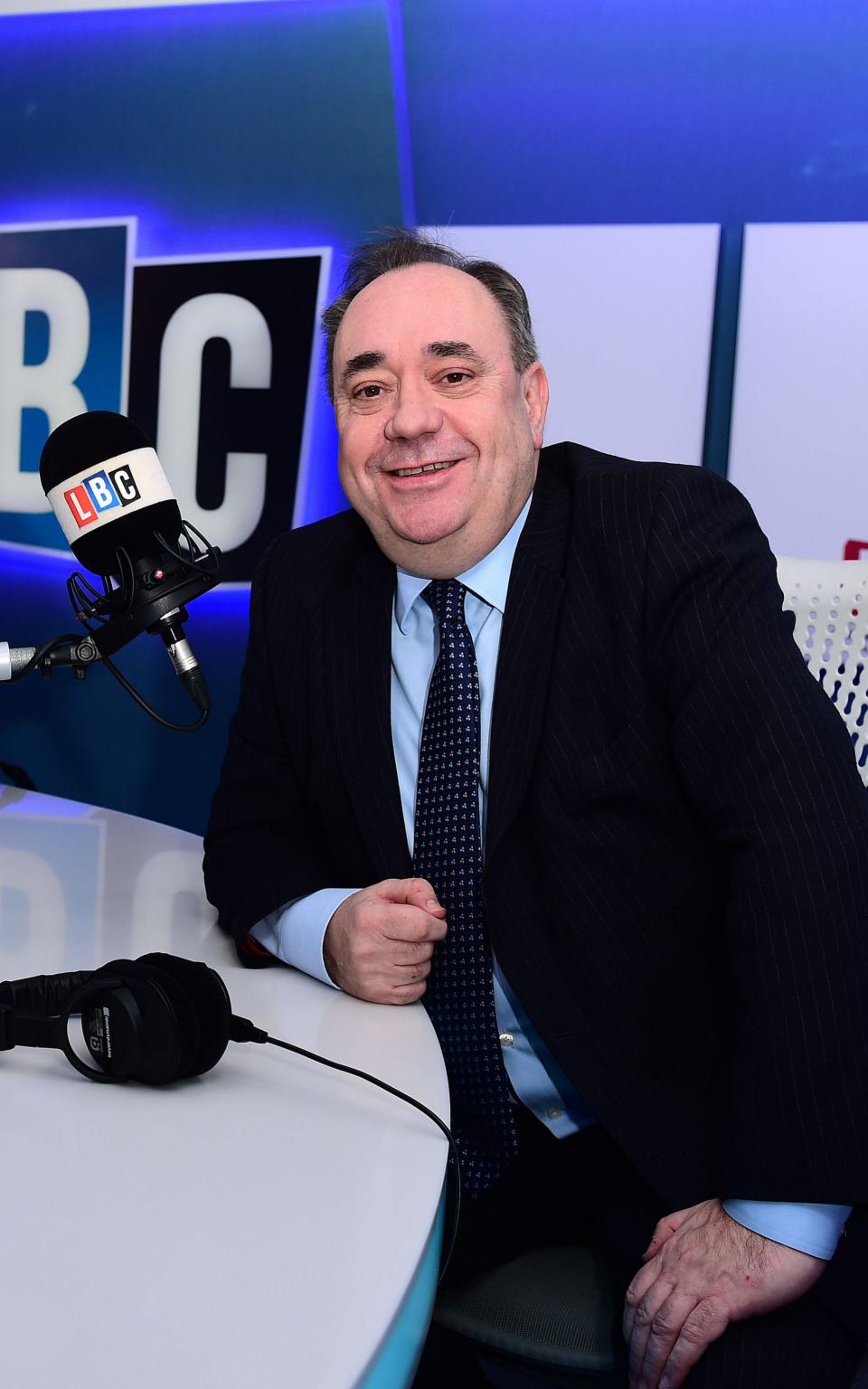 Alex Salmond made the remarks during his weekly LBC phone-in - Credit: PA