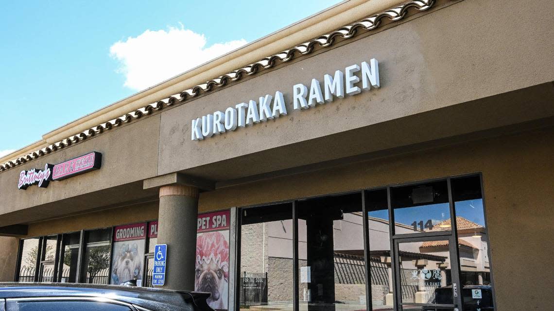 Kurotaka Ramen is located in the Save Mart shopping center at Bullard Avenue and First Street in Fresno.