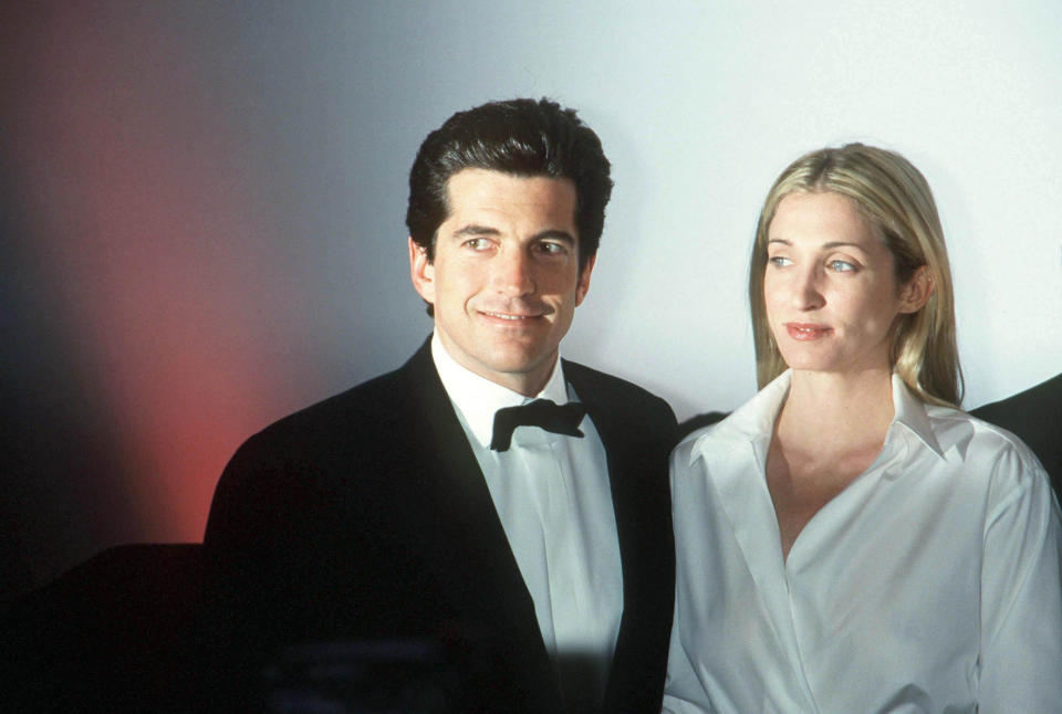 John F. Kennedy Jr. and Carolyn Bessette Kennedy in 1999.