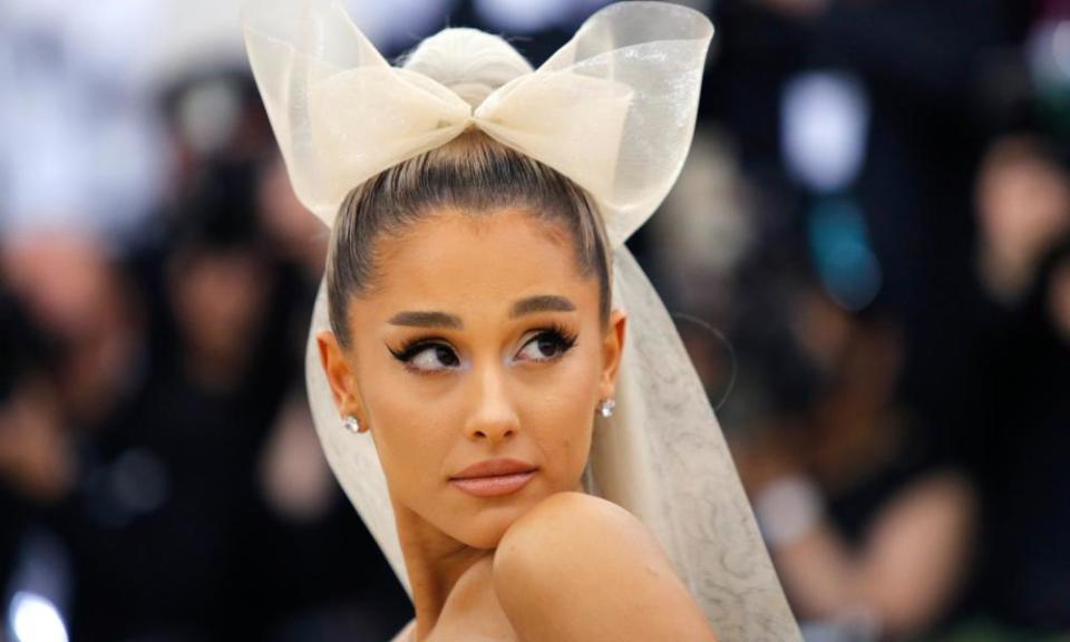 Ariana Grande at the Met Gala in New York earlier in May. 