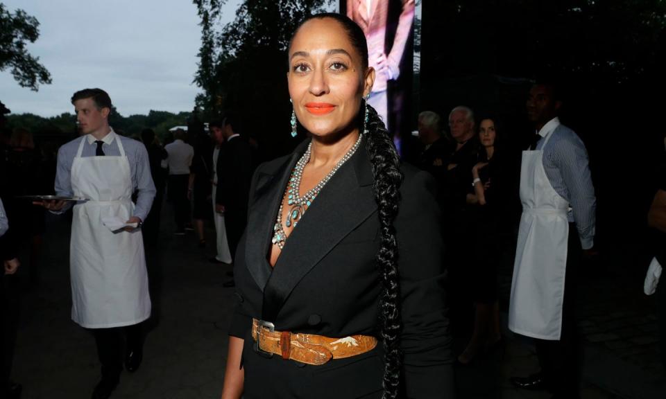 Tracee Ellis Ross Attends The Ralph Lauren Dinner, NYFW