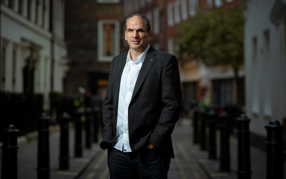 Former England captain and World Cup winner Martin Johnson - Geoff Pugh