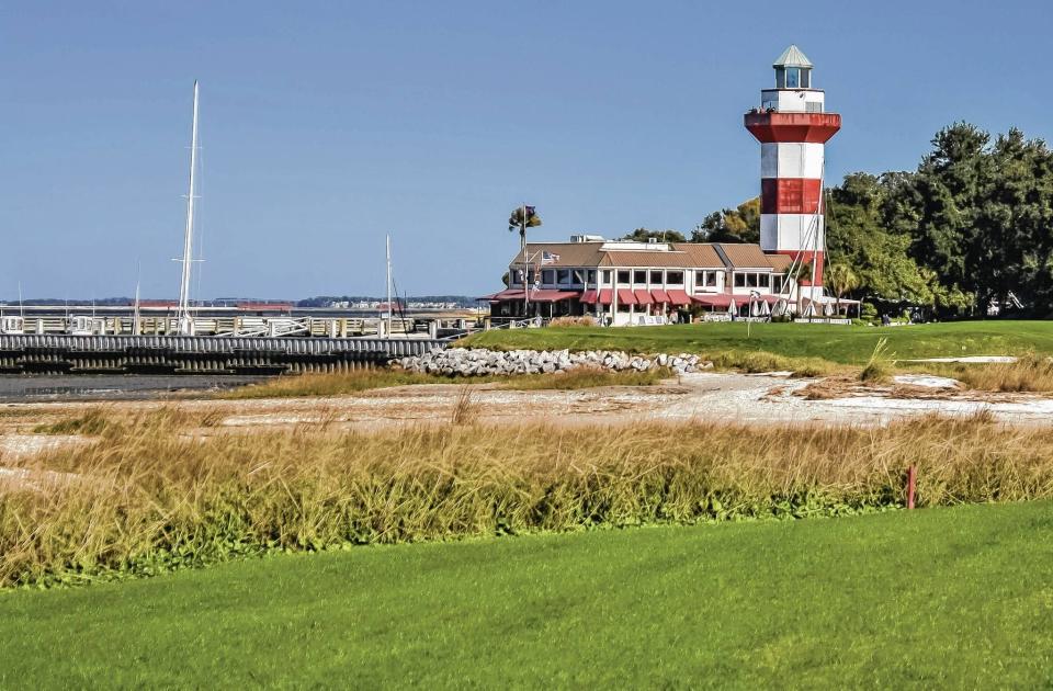 Climb to the top of the candy-striped Harbour Town Lighthouse for unparalled views around Hilton Head Island.