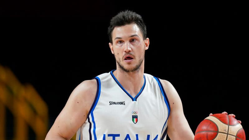 ▲義大利男籃球星Danilo Gallinari。（圖／美聯社／達志影像）