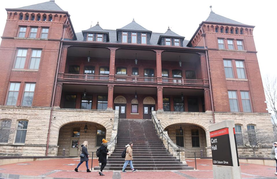 A committee recently voted to keep the name of Catt Hall at Iowa State University.