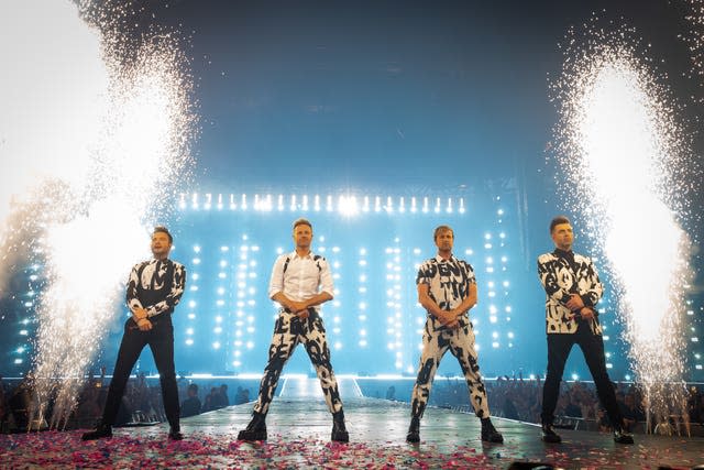 Westlife at Wembley Stadium