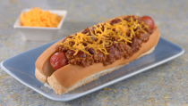 <p>Hot dawg! These Chili-Cheese All-Beef Hot Dogs from Casey's Corner at Magic Kingdom were a favorite in '95. </p>