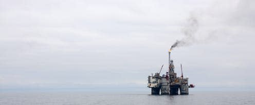 <span class="caption">In its new energy strategy, the government says it "remains absolutely committed to maximising the vital production of North Sea oil and gas as the North Sea basin declines".</span> <span class="attribution"><span class="source">donvictorio / shutterstock</span></span>