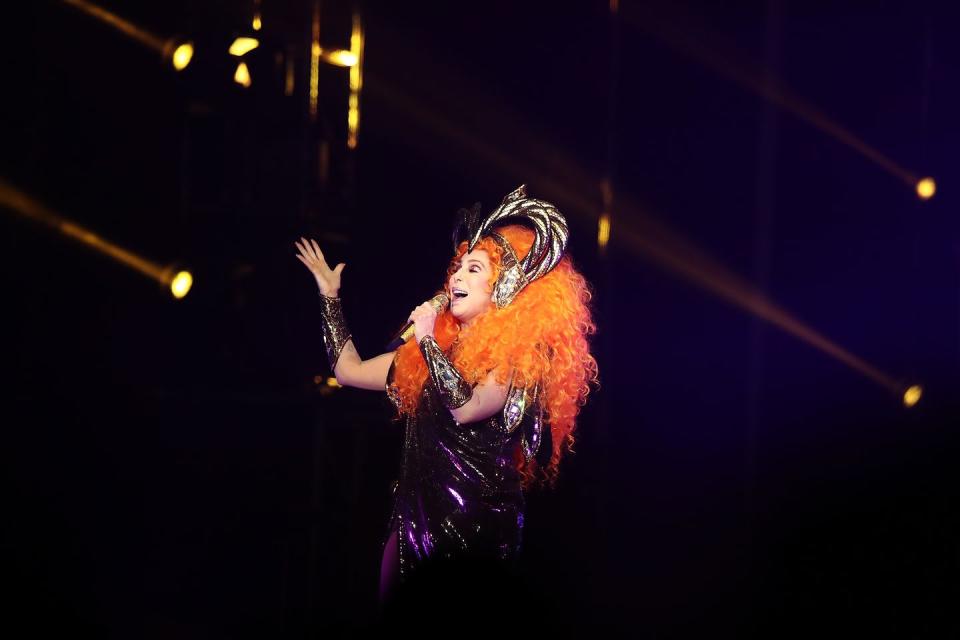 cher here we go again tour auckland