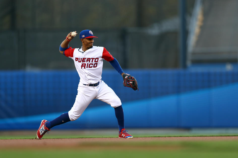 Francisco Lindor。（Photo by Alex Trautwig/WBCI/MLB via Getty Images）