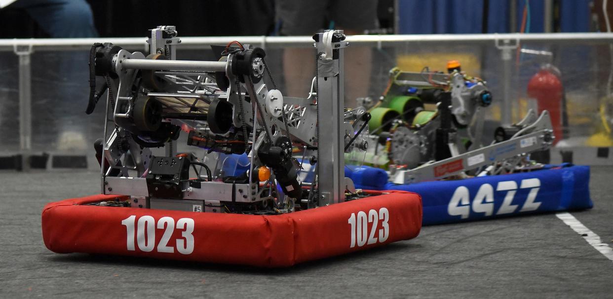 Bedford Express FRC Team #1023 competes with a weigh restriction of 125 pounds.