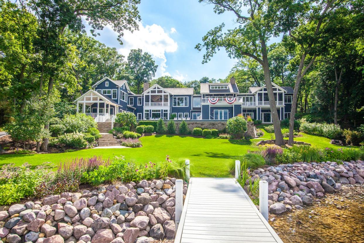 A Chenequa home on Pine Lake sold for $15 million on Oct. 31, the most expensive home sale in the Milwaukee metro this year.