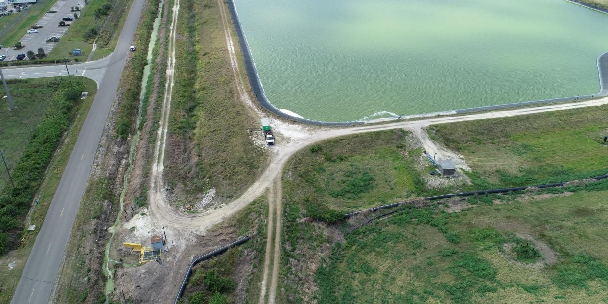 Piney Point reservoir leak