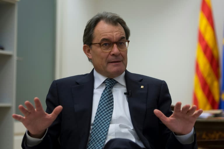 Former Catalan president Artur Mas was convicted of civil disobedience for organising the symbolic, non-binding poll in Catalonia in defiance of a a ban by Spain's Constitutional Court