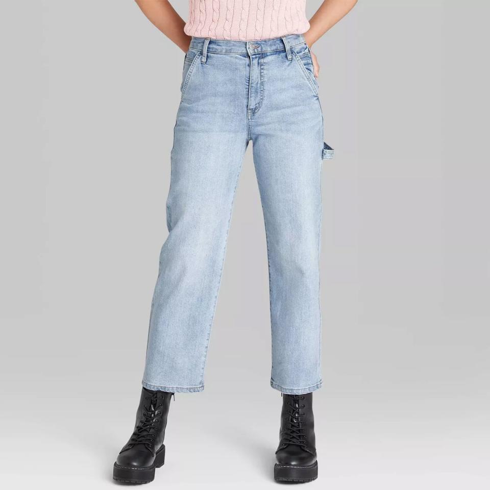 Women's Super High-Rise Utility Straight Jeans