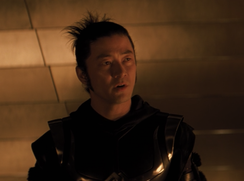 Tadanobu Asano as Hogun in Marvel Studios' Thor. (Screenshot from film)
