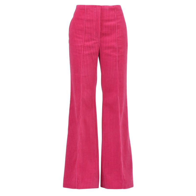 <a rel="nofollow noopener" href="https://www.celine.com/en/collections/fall/ready-to-wear/rtw/21S75278A.25FH.36" target="_blank" data-ylk="slk:Long Flare Trousers, Celine, $1350;elm:context_link;itc:0;sec:content-canvas" class="link ">Long Flare Trousers, Celine, $1350</a><p> <strong>Related Articles</strong> <ul> <li><a rel="nofollow noopener" href="http://thezoereport.com/fashion/style-tips/box-of-style-ways-to-wear-cape-trend/?utm_source=yahoo&utm_medium=syndication" target="_blank" data-ylk="slk:The Key Styling Piece Your Wardrobe Needs;elm:context_link;itc:0;sec:content-canvas" class="link ">The Key Styling Piece Your Wardrobe Needs</a></li><li><a rel="nofollow noopener" href="http://thezoereport.com/entertainment/celebrities/kim-kardashian-car-burglary-break-in/?utm_source=yahoo&utm_medium=syndication" target="_blank" data-ylk="slk:Kim Kardashian West Was Reportedly The Victim Of A Burglary;elm:context_link;itc:0;sec:content-canvas" class="link ">Kim Kardashian West Was Reportedly The Victim Of A Burglary</a></li><li><a rel="nofollow noopener" href="http://thezoereport.com/entertainment/culture/kendall-jenner-with-blake-griffins-friends/?utm_source=yahoo&utm_medium=syndication" target="_blank" data-ylk="slk:Kendall Jenner Was The Cutest Cheerleader For Her New Beau Last Night;elm:context_link;itc:0;sec:content-canvas" class="link ">Kendall Jenner Was The Cutest Cheerleader For Her New Beau Last Night</a></li> </ul> </p>