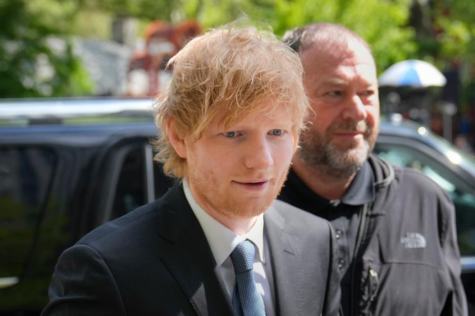 Ed Sheeran Copyright Lawsuit (Copyright 2023 The Associated Press. All rights reserved.)