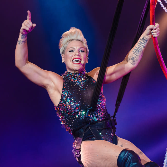 Pink apoya a Madonna por denuncia de misoginia credit:Bang Showbiz