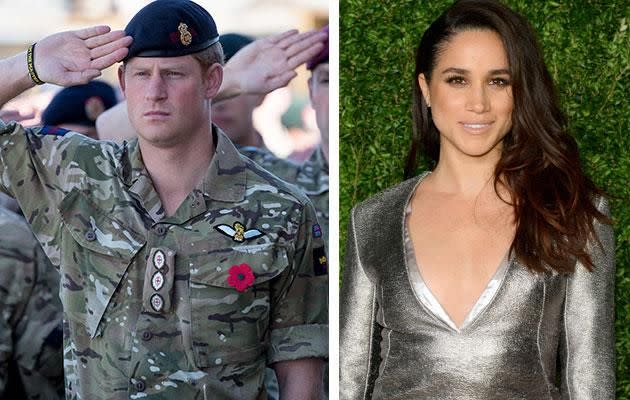 Meghan apparently earns more per episode of Suits than Harry does in a year as a pilot. Photo: Getty