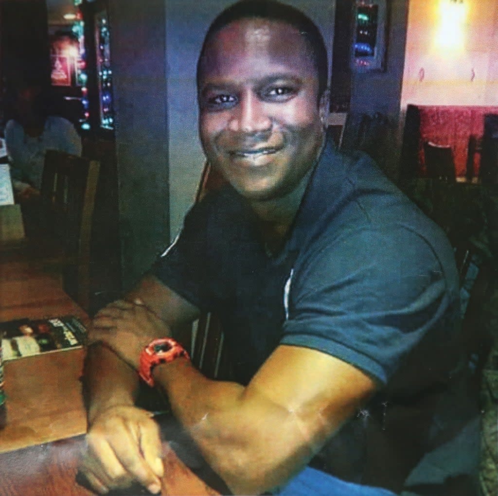 Sheku Bayoh, 31, died after being restrained by police in 2015 (handout/PA) (PA Media)